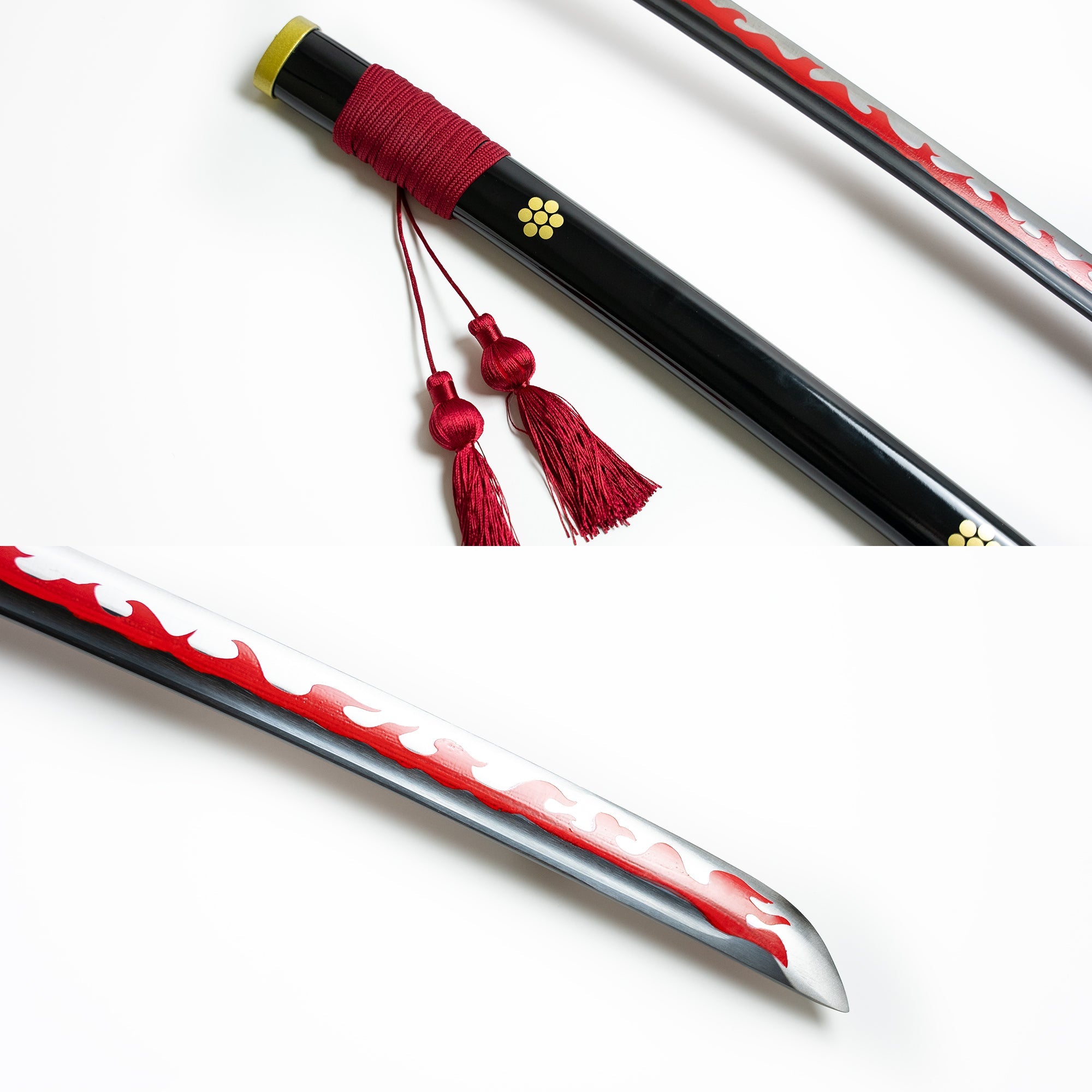 Roronoa Zoro's Black "Enma" Katana (Battle Ready) Anime Sword - Tophatter Daily Deals