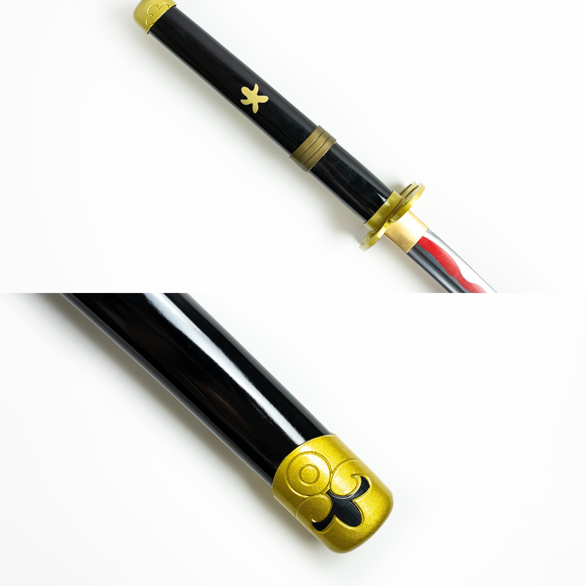Roronoa Zoro's Black "Enma" Katana (Battle Ready) Anime Sword - Tophatter Daily Deals