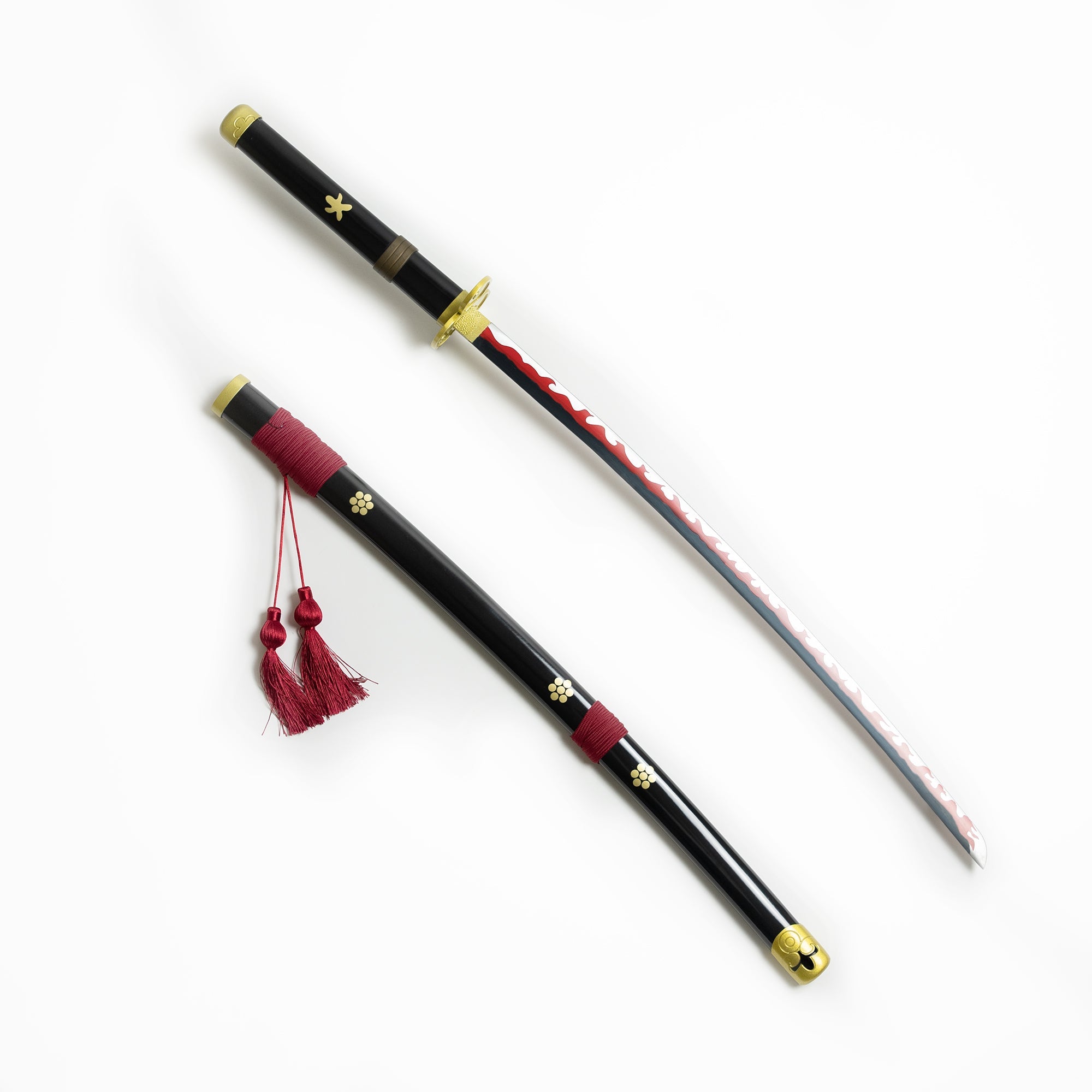 Roronoa Zoro's Black "Enma" Katana (Manga Accurate) 2nd Edition Anime Sword - Tophatter Daily Deals