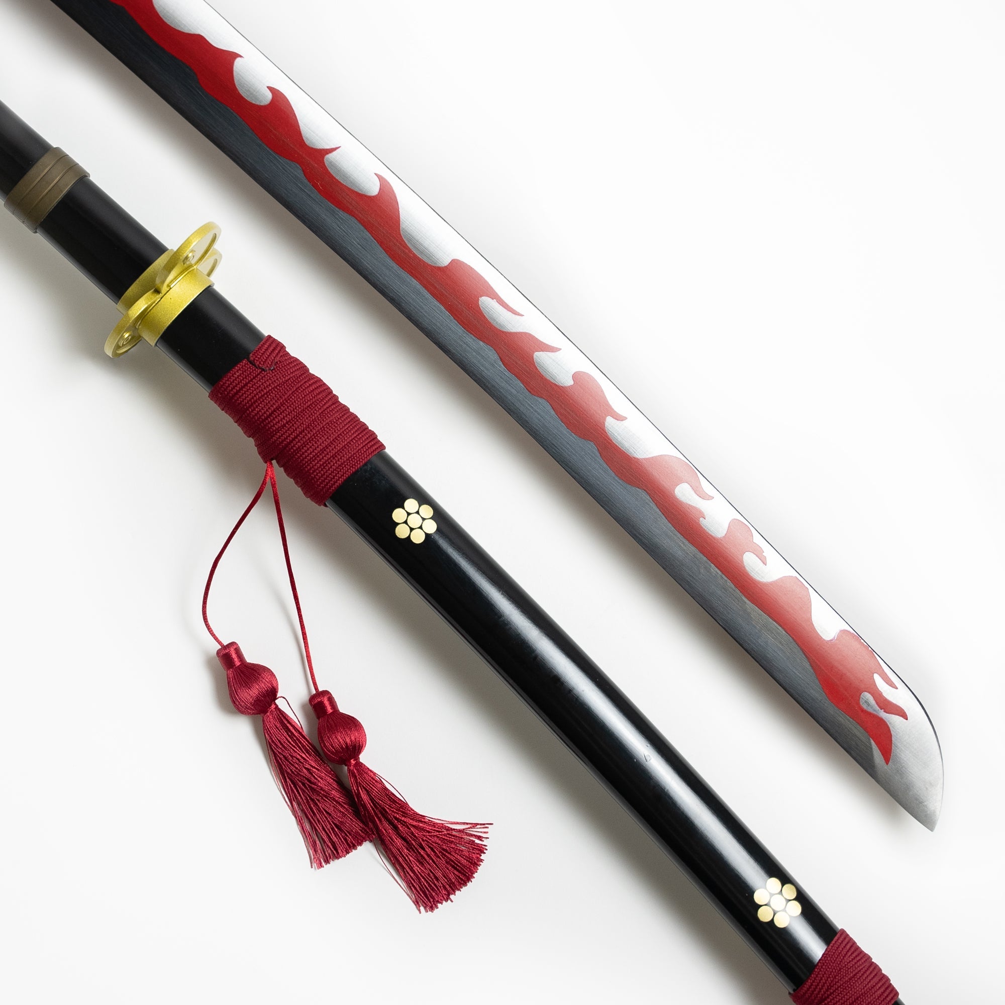 Roronoa Zoro's Black "Enma" Katana (Manga Accurate) Anime Sword - Tophatter Daily Deals