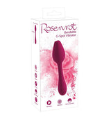 Rose Bendable G-Spot Vibrator in Pink, 7 Inches > Sex Toys For Ladies > G-Spot Vibrators - Tophatter Daily Deals