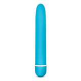 Rose Luxuriate Blue 7 Inch Vibrator with Satin Finish > Vibrators > Standard Vibrators - Tophatter Daily Deals