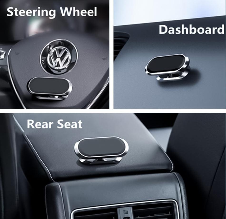 Magnetic Phone Mounts for Cars - Universal 360° Magnetic Car Mobile Phone Holder Mount Dashboard Desk Rotating Apparel & Accessories - Tophatter Daily Deals