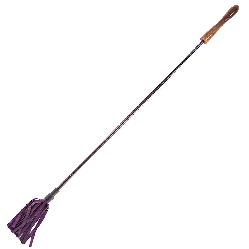 Rouge Garments Riding Crop (Purple) – Wooden Handle Riding Crop > Bondage Gear > Crops - Tophatter Daily Deals