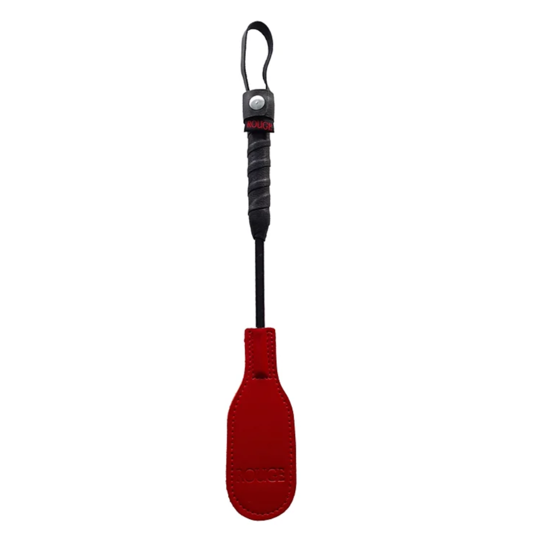 Rouge Mini Leather Oval Paddle Red 26cm > Bondage Gear > Paddles - Tophatter Daily Deals