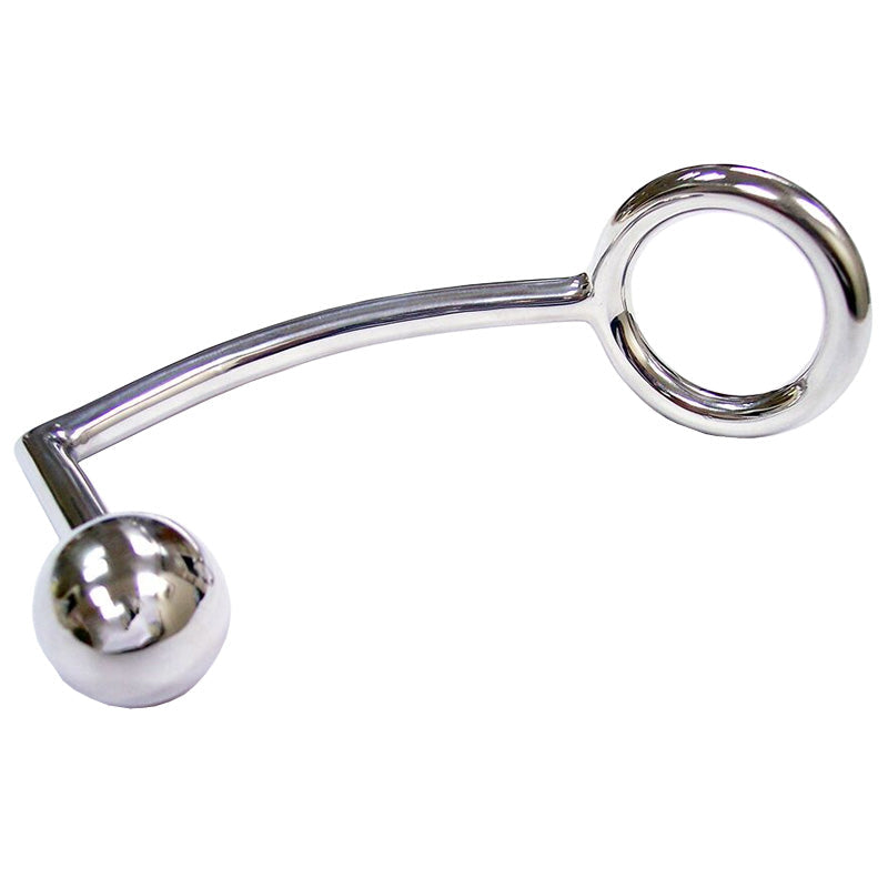 Rouge Stainless Steel Cock Ring With Ergonomic Anal Probe > Bondage Gear > Medical Instruments - Tophatter Daily Deals