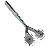 Rouge Stainless Steel Double Pinwheel – Stainless Steel Sensation Toy > Bondage Gear > Medical Instruments - Tophatter Daily Deals