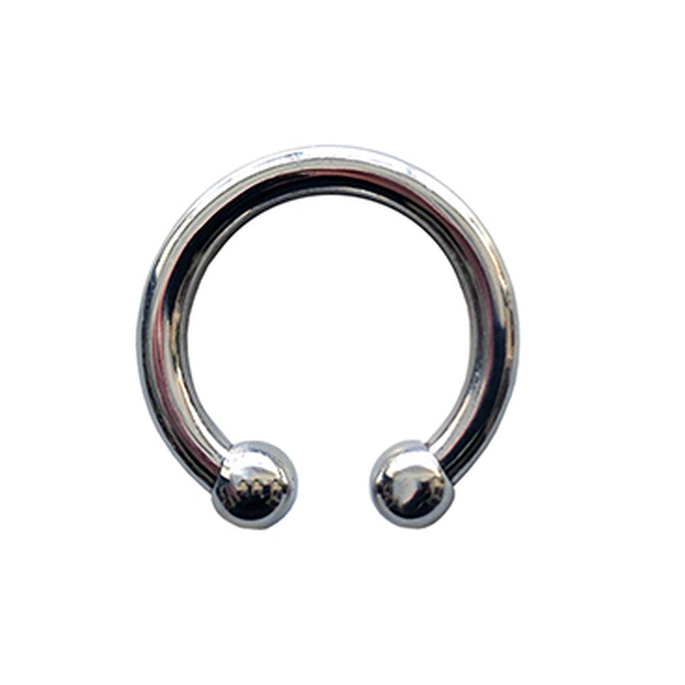 Rouge Stainless Steel Horseshoe Cock Ring 30mm Polished – Sleek Metal Cock Ring > Cock Ring > Metal - Tophatter Daily Deals