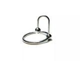 Rouge Stainless Steel Sperm Stopper Ring with 33mm Glands Ring and 8mm Stopper Ball > Sex Toys For Men > Sounding Rods - Tophatter Daily Deals
