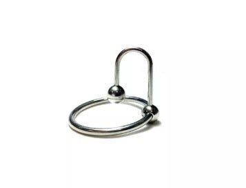 Rouge Stainless Steel Sperm Stopper Ring with 33mm Glands Ring and 8mm Stopper Ball > Sex Toys For Men > Sounding Rods - Tophatter Daily Deals