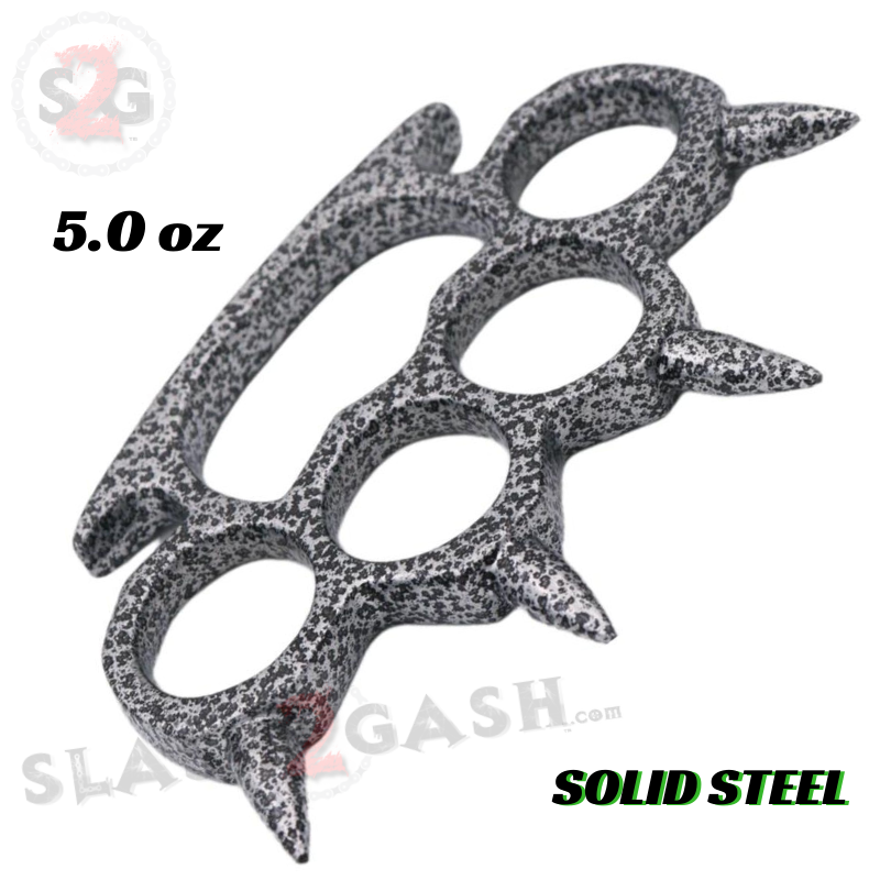 Round Spiked Knuckle Duster Paperweight - Asst. colors Belt Buckle - Tophatter Daily Deals