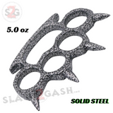 Round Spiked Knuckle Duster Paperweight - Asst. colors Belt Buckle - Tophatter Daily Deals