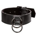 Euphoria Collection Collar With Chain Leash Black Velvet and Vegan Leather > Bondage Gear > Collars & Leashes - Tophatter Daily Deals