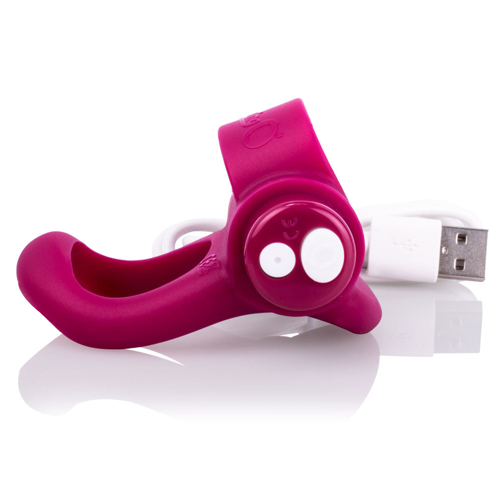 Charged You-Turn Plus – Rechargeable Vibrating Cock Ring > Cock Ring > Vibrating - Tophatter Daily Deals