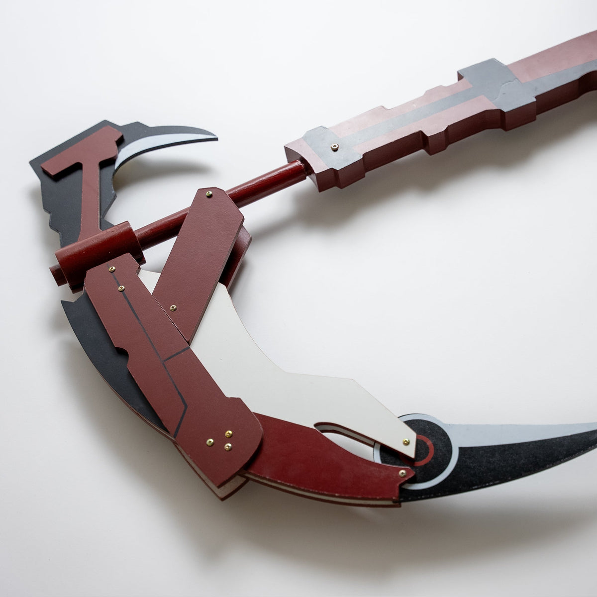 Ruby Rose's "Crescent Rose" Scythe (Wood) Anime Sword - Tophatter Daily Deals