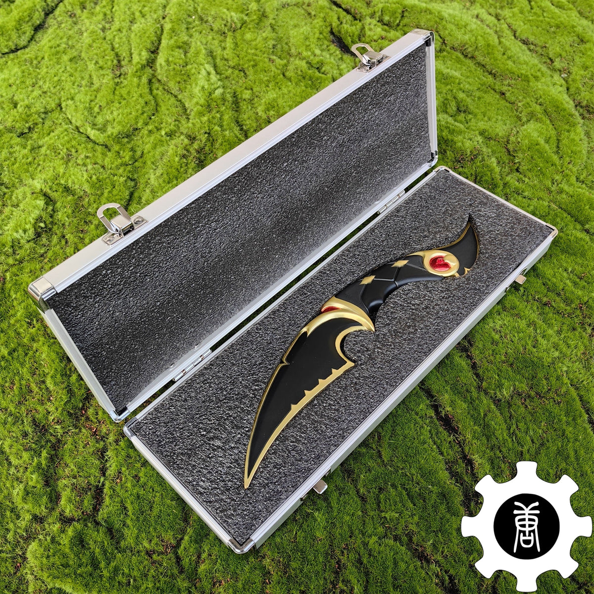 Metal Ruin Dagger Blunt Blade Cosplay Prop Game Replica Ruin Dagger With Aluminum Box - Tophatter Daily Deals