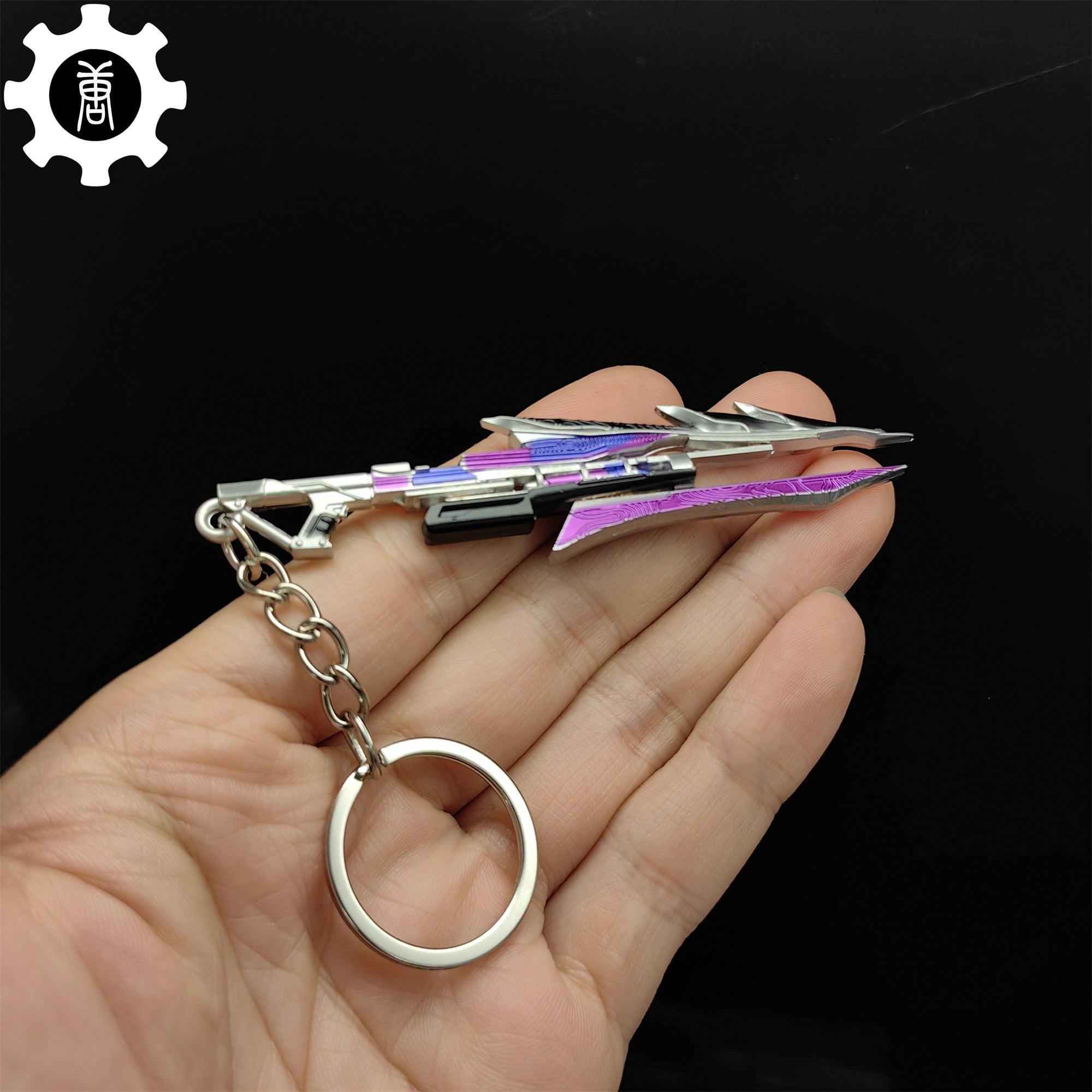 Mini Ruin of Crystal Phoenix Metal Keychain Keychain - Tophatter Daily Deals