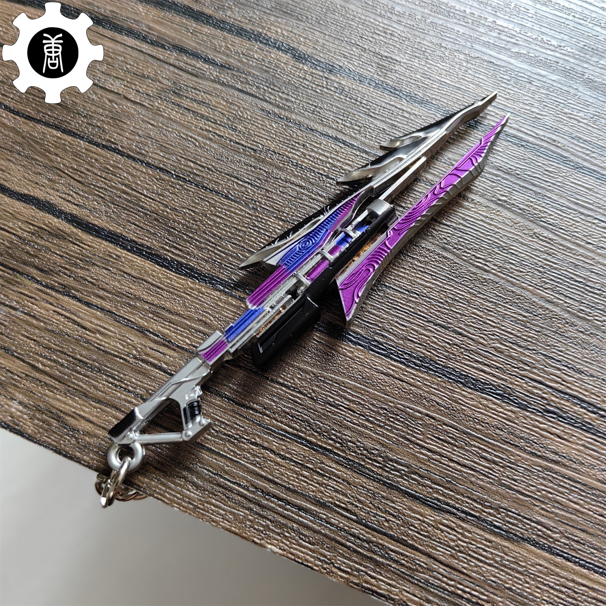 Mini Ruin of Crystal Phoenix Metal Keychain - Tophatter Daily Deals