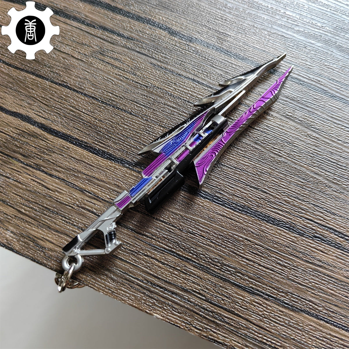 Mini Ruin of Crystal Phoenix Metal Keychain - Tophatter Daily Deals
