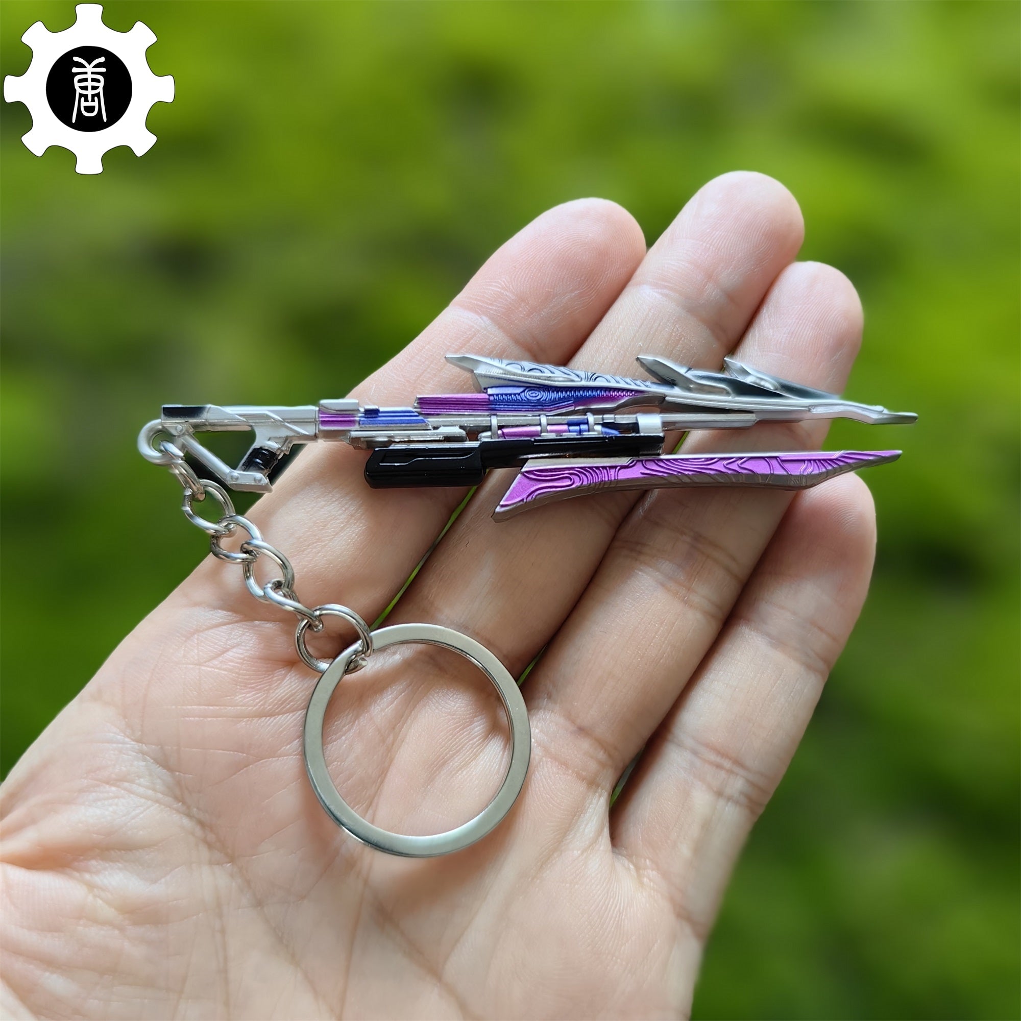 Mini Ruin of Crystal Phoenix Metal Keychain - Tophatter Daily Deals