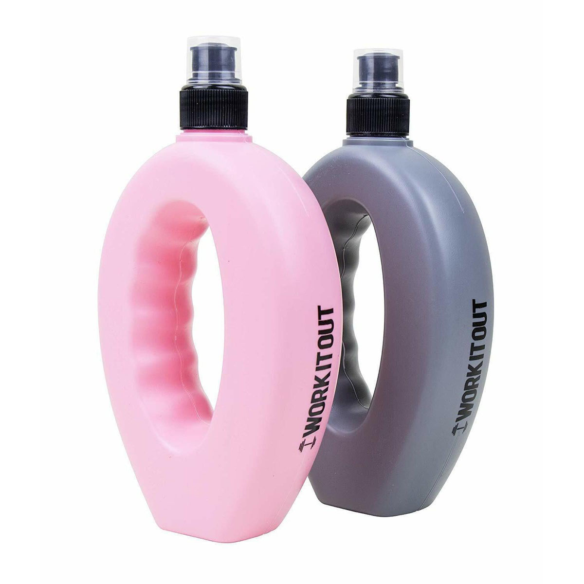 Drinks Bottle for Running - 1 Pair Running Grip Water Bottles for Jogging, Hiking, Gym Sports & Outdoor - Tophatter Daily Deals