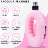Drinks Bottle for Running - 1 Pair Running Grip Water Bottles for Jogging, Hiking, Gym Sports & Outdoor - Tophatter Daily Deals