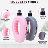 Drinks Bottle for Running - 1 Pair Running Grip Water Bottles for Jogging, Hiking, Gym Sports & Outdoor - Tophatter Daily Deals