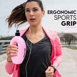 Drinks Bottle for Running - 1 Pair Running Grip Water Bottles for Jogging, Hiking, Gym Sports & Outdoor - Tophatter Daily Deals