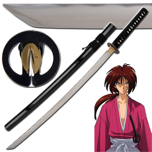 Reverse Blade Rurouni Kenshin Katana 1060 High Carbon Steel - Tophatter Daily Deals