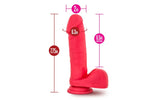 Ruse Big Poppa Cerise Dildo 6.6 Inch Insertable Length > Dildos > Realistic Dildos - Tophatter Daily Deals