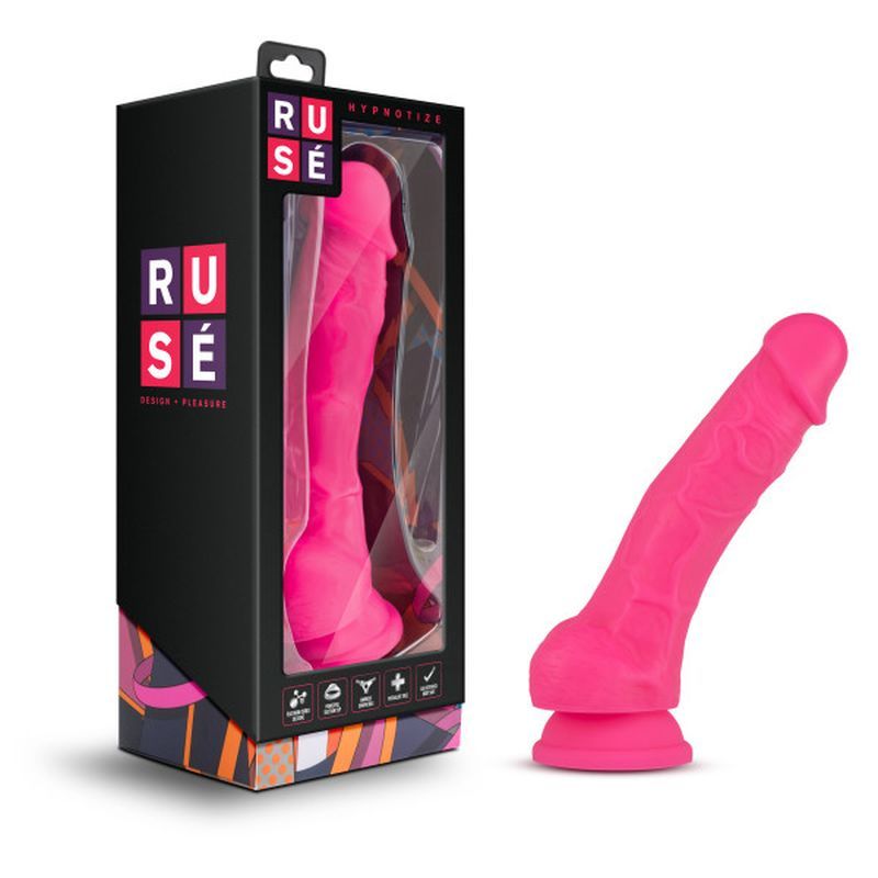 Ruse Hypnotize Hot Pink Dildo 7.5 Inch Length 1.5 Inch Width > Dildos > Realistic Dildos - Tophatter Daily Deals