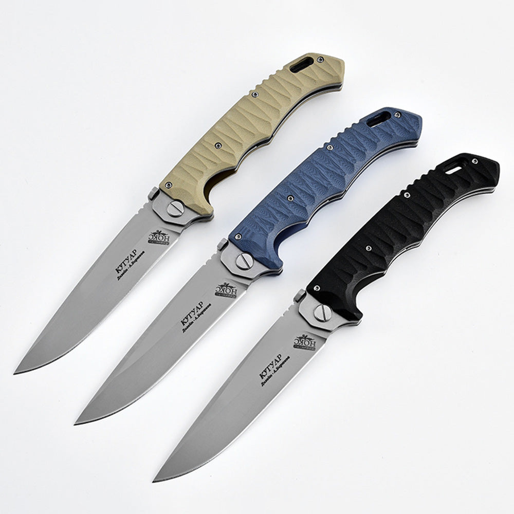 Russian HOKC Outdoor Folding Knife - Tophatter Daily Deals