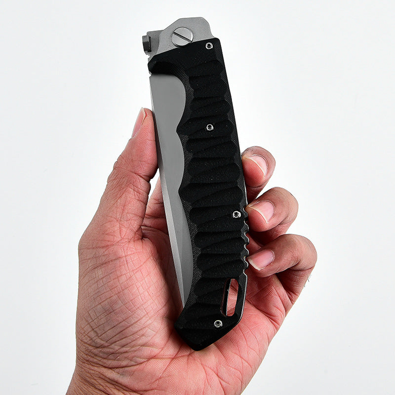Russian HOKC Outdoor Folding Knife - Tophatter Daily Deals