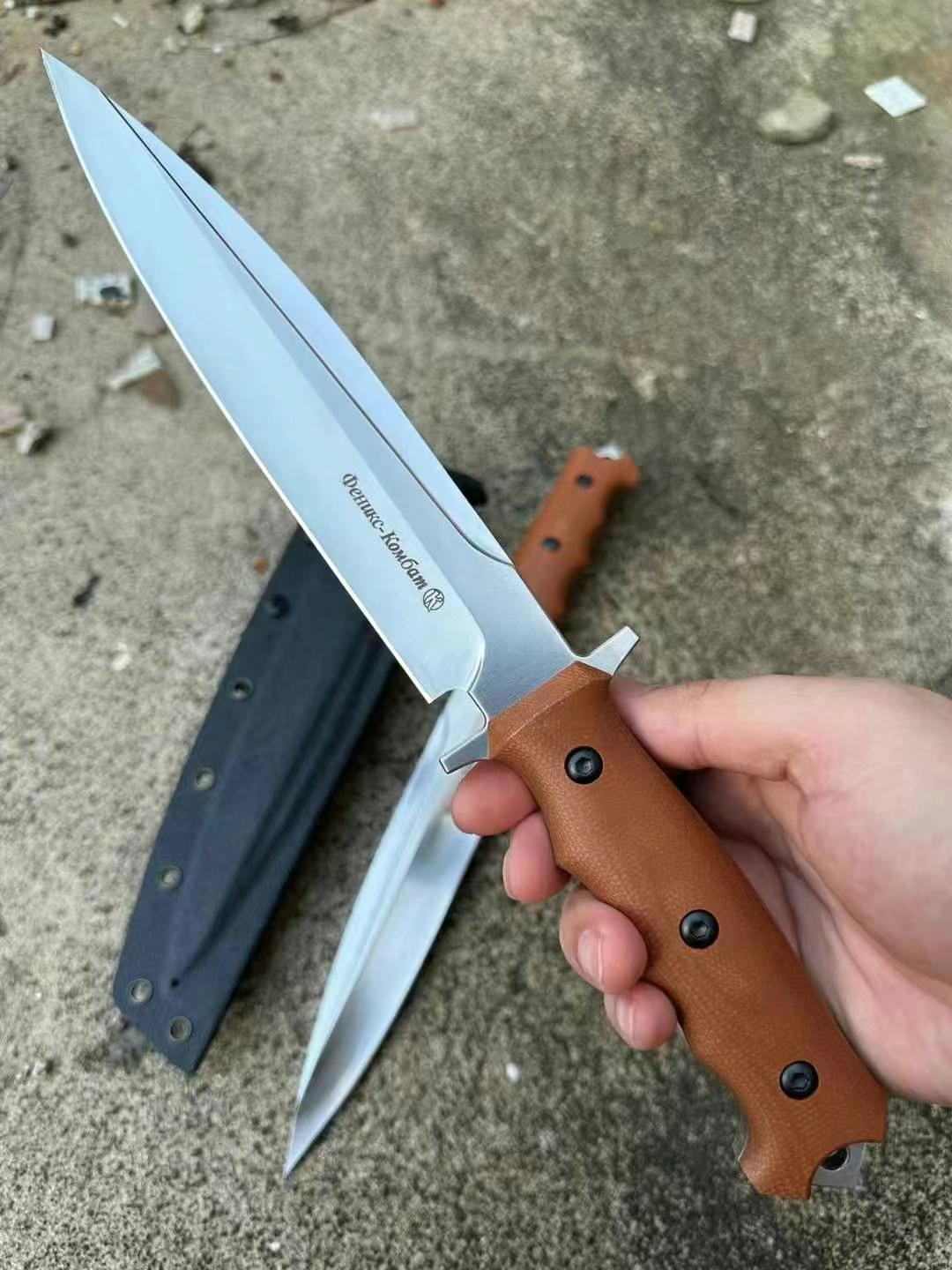 Russian Phoenix Combat Knife - Y8 - Tophatter Daily Deals