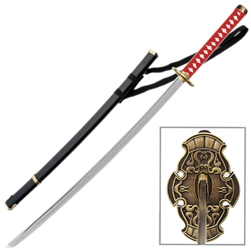 Ryu Hayabusa Ninja Gaiden Dragon Sword Red - TOPHATTER'S ARMORY DEALS Collectible Weapons - Tophatter Daily Deals