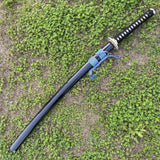 Blue Dragon Blade Samurai Katana - Dragon Engraved Blade - Tophatter Daily Deals