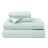 100% Bamboo Bed Sheets Mint Green Bedding - Tophatter Daily Deals