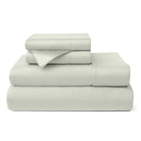 100% Bamboo Bed Sheets Silver Bedding - Tophatter Daily Deals