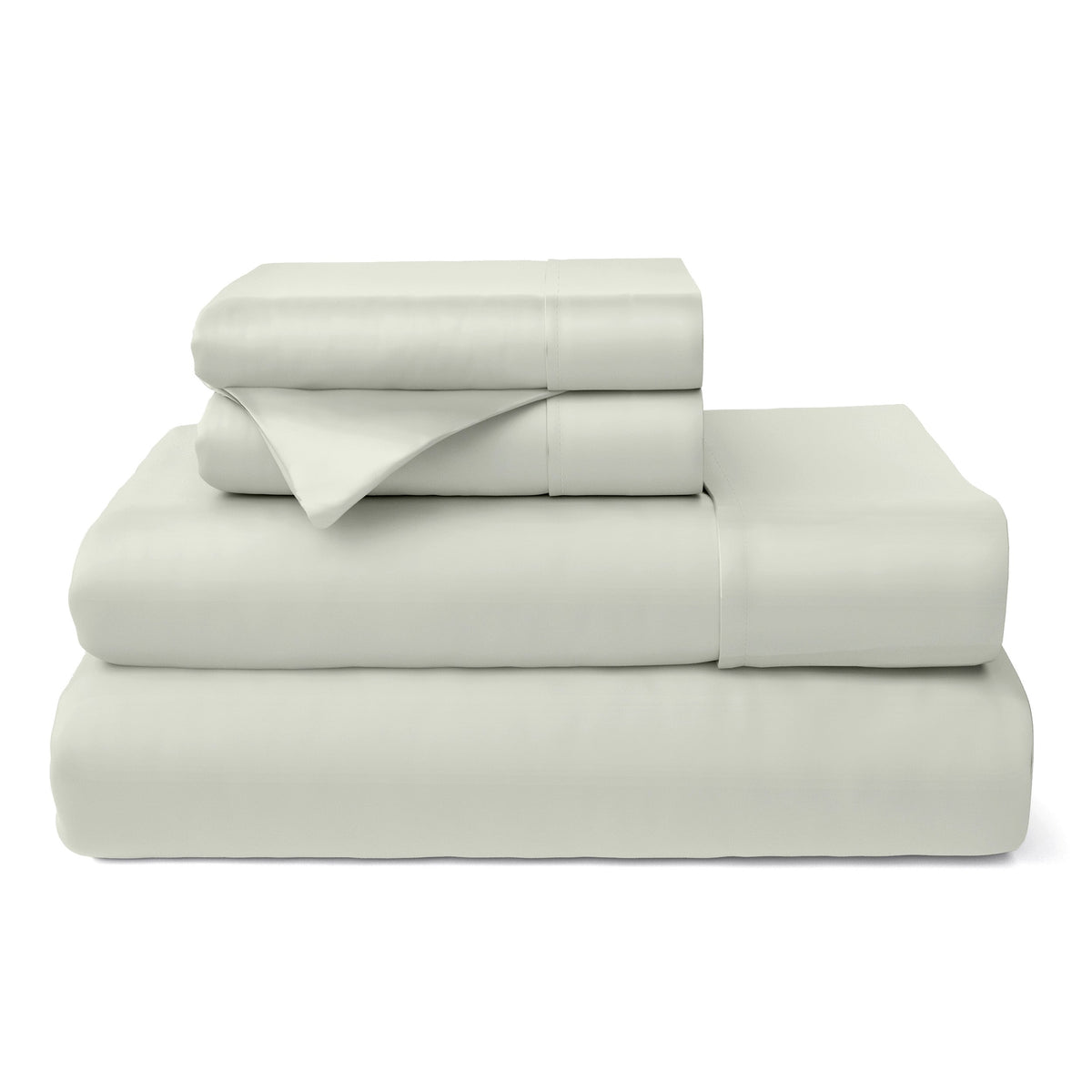 100% Bamboo Bed Sheets Silver Bedding - Tophatter Daily Deals
