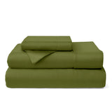 100% Bamboo Bed Sheets Sage Green Bedding - Tophatter Daily Deals