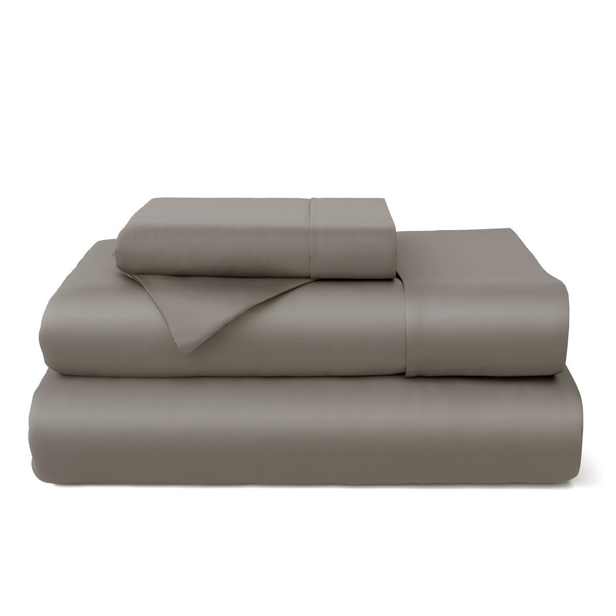 100% Bamboo Bed Sheets Grey Bedding - Tophatter Daily Deals