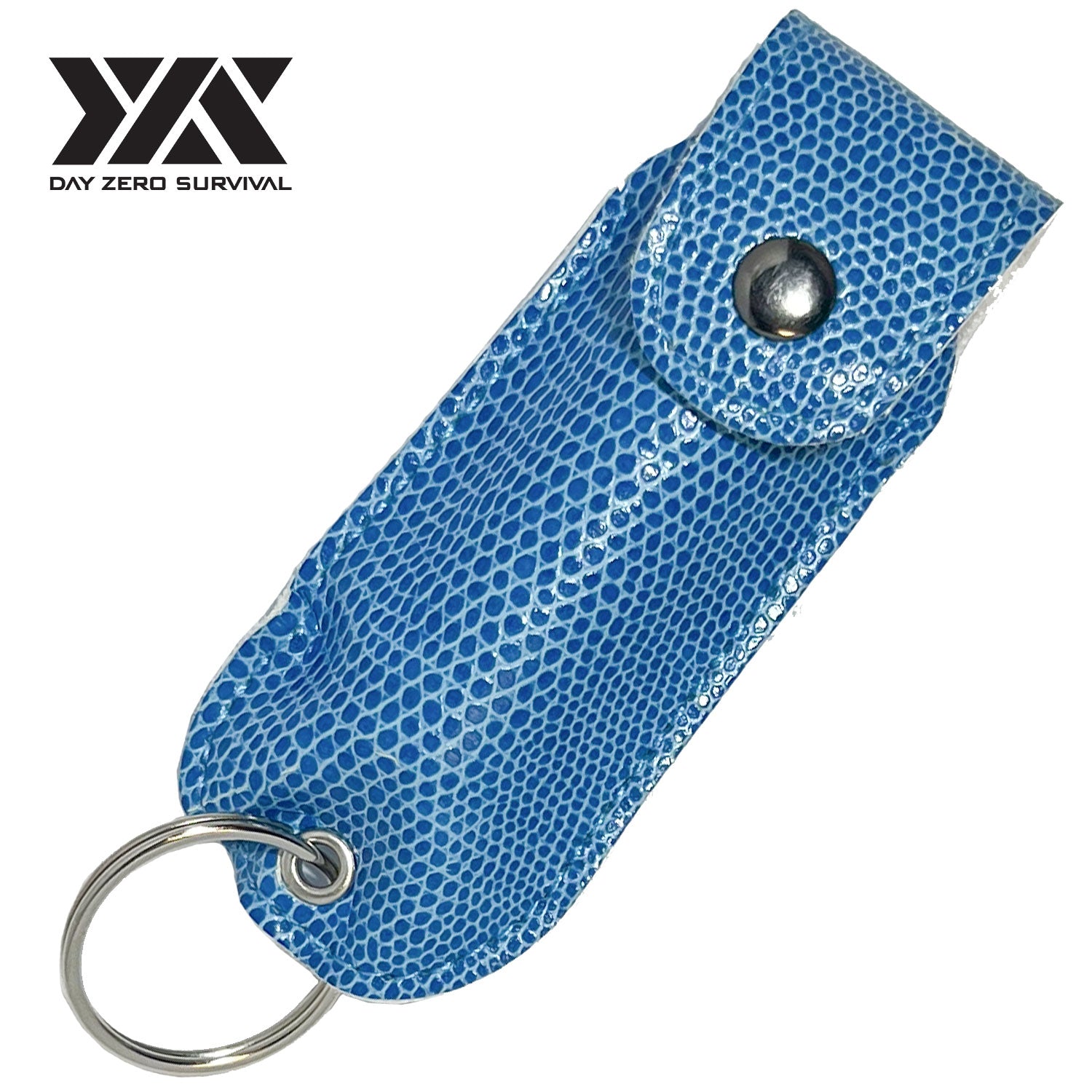 DZS Defense Pepper Spray, Max Strength OC - Blue Snake Skin Pattern Case - TOPHATTER'S ARMORY DEALS Collectible Weapons - Tophatter Daily Deals