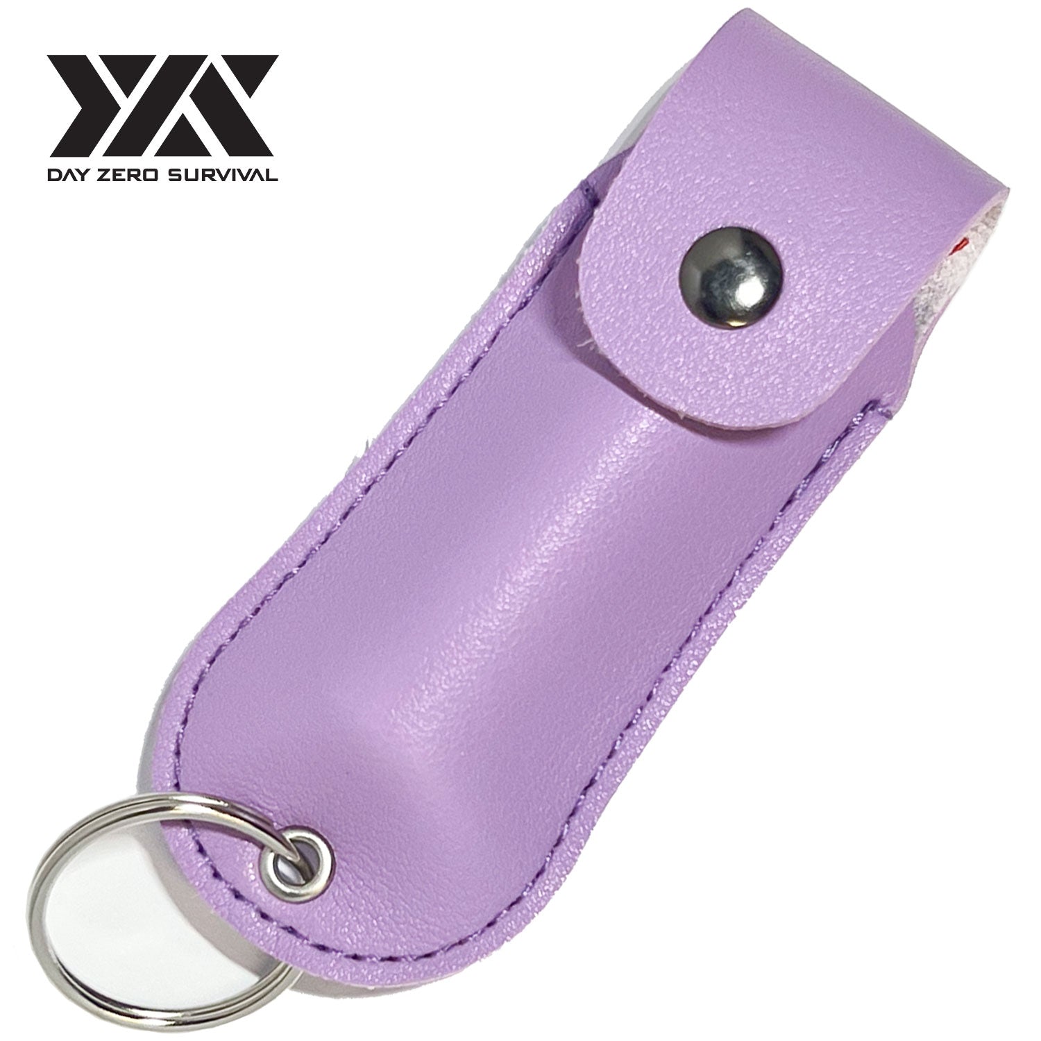 DZS Defense Pepper Spray, Max Strength OC - Purple Premium Leather Case - Tophatter's Inc. Weapons Store Online Collectible Weapons - Tophatter Daily Deals