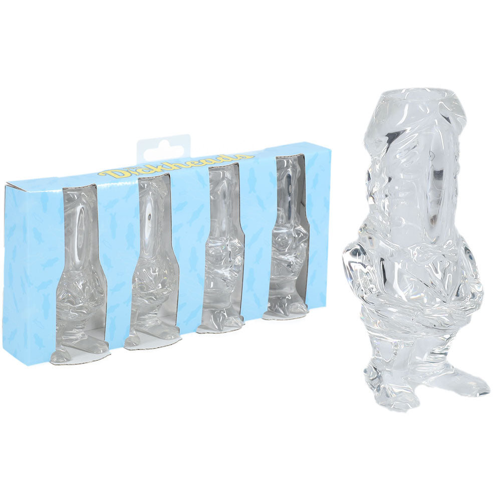 S-Line The Dickheads Couples Tall Shot Glasses – Humorous Drinkware Set > Novelties > Party Supplies - Tophatter Daily Deals