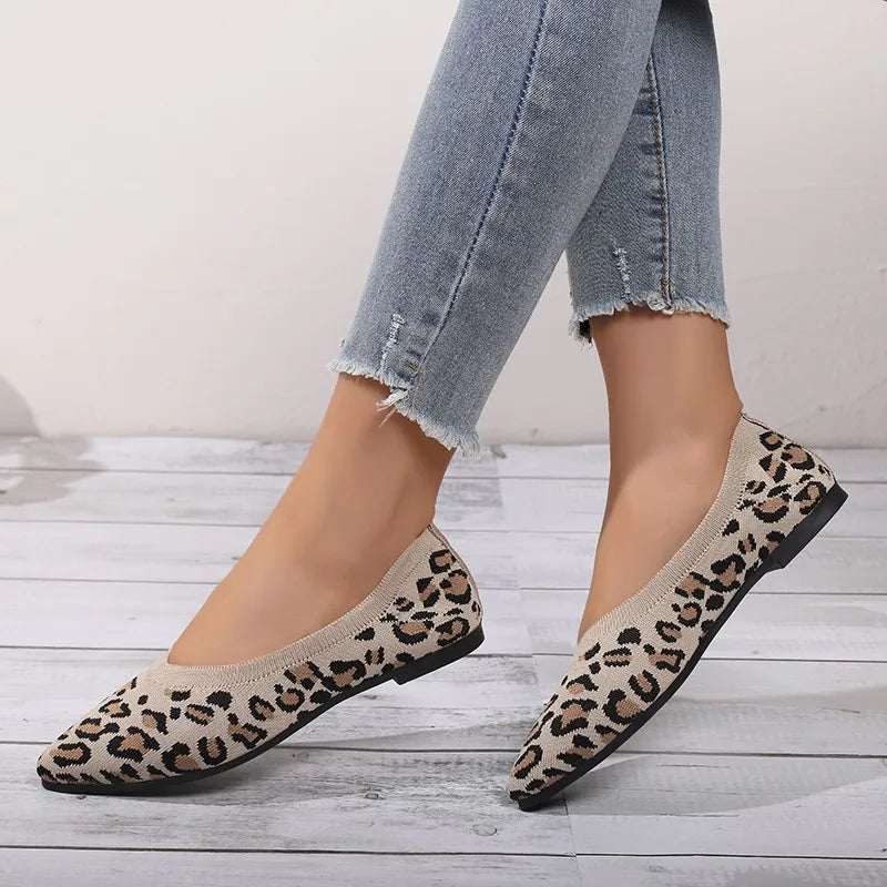 Breathable Women’s Ballet Flats - Pointed Toe Mesh, Casual - Tophatter Daily Deals