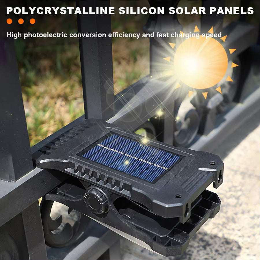 Outdoor Solar Lights Clip Light Solar Clip Lights - Tophatter Daily Deals