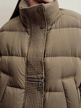 Insulating Women’s Down Vest - Cropped, Duck, Winter - Tophatter Daily Deals