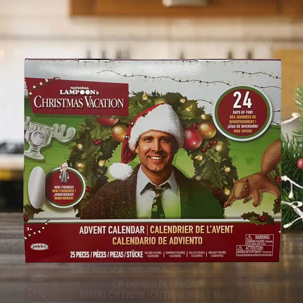 Advent Calendar 24 Days 3D Figures Christmas Countdown Gift - Tophatter Daily Deals
