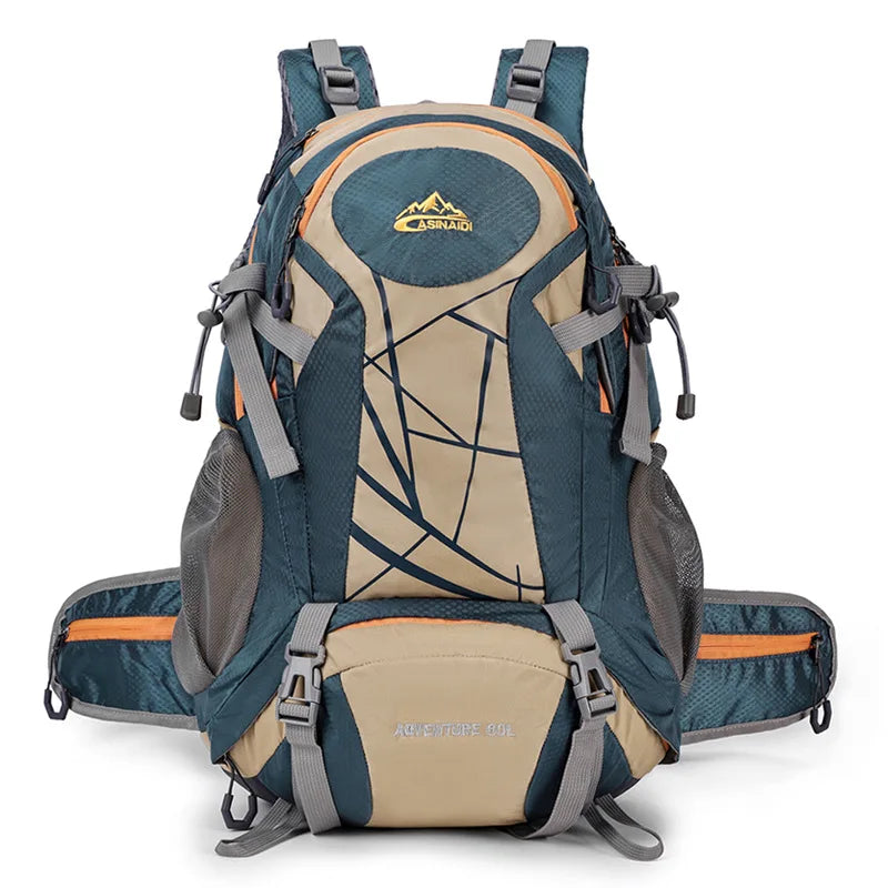 Climbing Camping Backpack Gear Storage Blue Backpacks - Tophatter Daily Deals