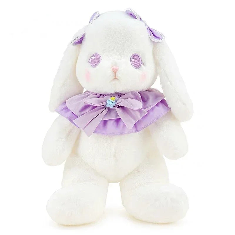 Kawaii Japan Lolita Bunny Bear Soft Plush Rabbit Stuffed Animals Lilac Lolita Bunny Animals - Tophatter Daily Deals